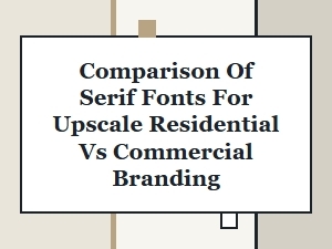 Elevating Brand Identity: a Serif Font Comparison